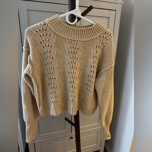 Free People Bell Song Texture-Knit Sweater